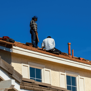 Durable PVC roofing sheet installed by Over The Top Roofing, ensuring weather resistance and long-lasting protection.